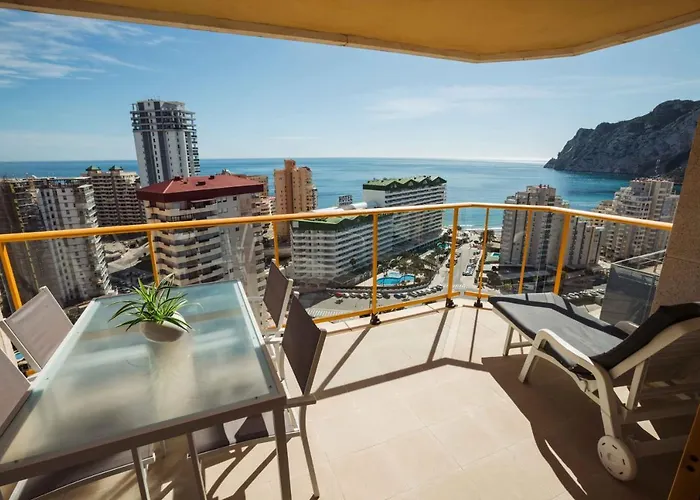 En La Playa. Planta 19. Vistas Espectaculares. 2 Terrazas. Calpe