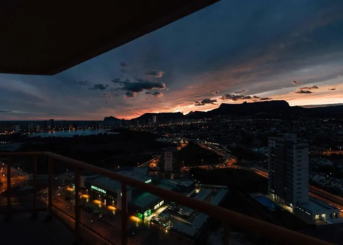 En La Playa. Planta 19. Vistas Espectaculares. 2 Terrazas. Calpe