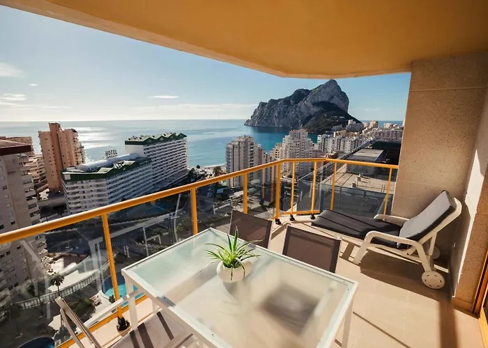 En La Playa. Planta 19. Vistas Espectaculares. 2 Terrazas. Apartment Calpe
