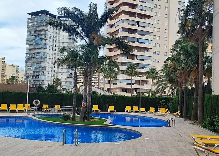 En La Playa. Planta 19. Vistas Espectaculares. 2 Terrazas.