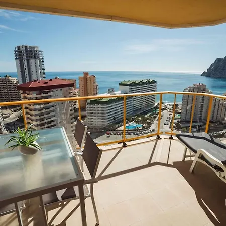 En La Playa. Planta 19. Vistas Espectaculares. 2 Terrazas. קלפה