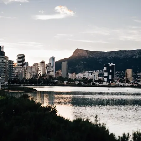 公寓 En La Playa. Planta 19. Vistas Espectaculares. 2 Terrazas. 卡尔佩