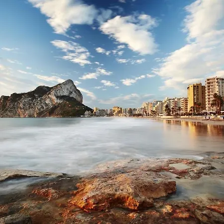 En La Playa. Planta 19. Vistas Espectaculares. 2 Terrazas. 公寓 卡尔佩